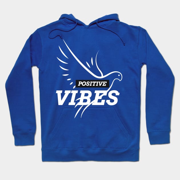 Positive vibes phoenix bird Hoodie by PositiveMindTee